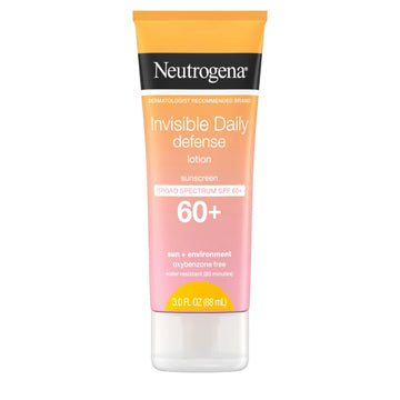 Neutrogena Invisible Daily Defense Sunscreen Lotion SPF 60+