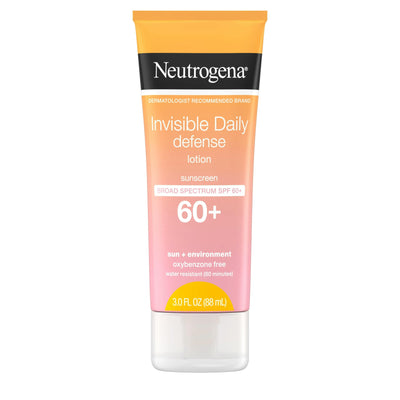 Neutrogena Invisible Daily Defense Sunscreen Lotion SPF 60+