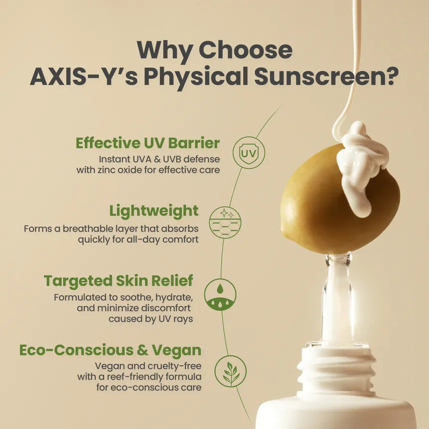 Bundle - AXIS-Y Dark Spot Correcting Glow Serum + Complete No-Stress Physical Sunscreen